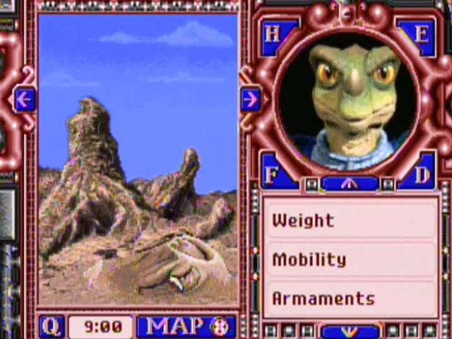 Zombie Dinos from Planet Zeltoid screenshot 2 for CD-i